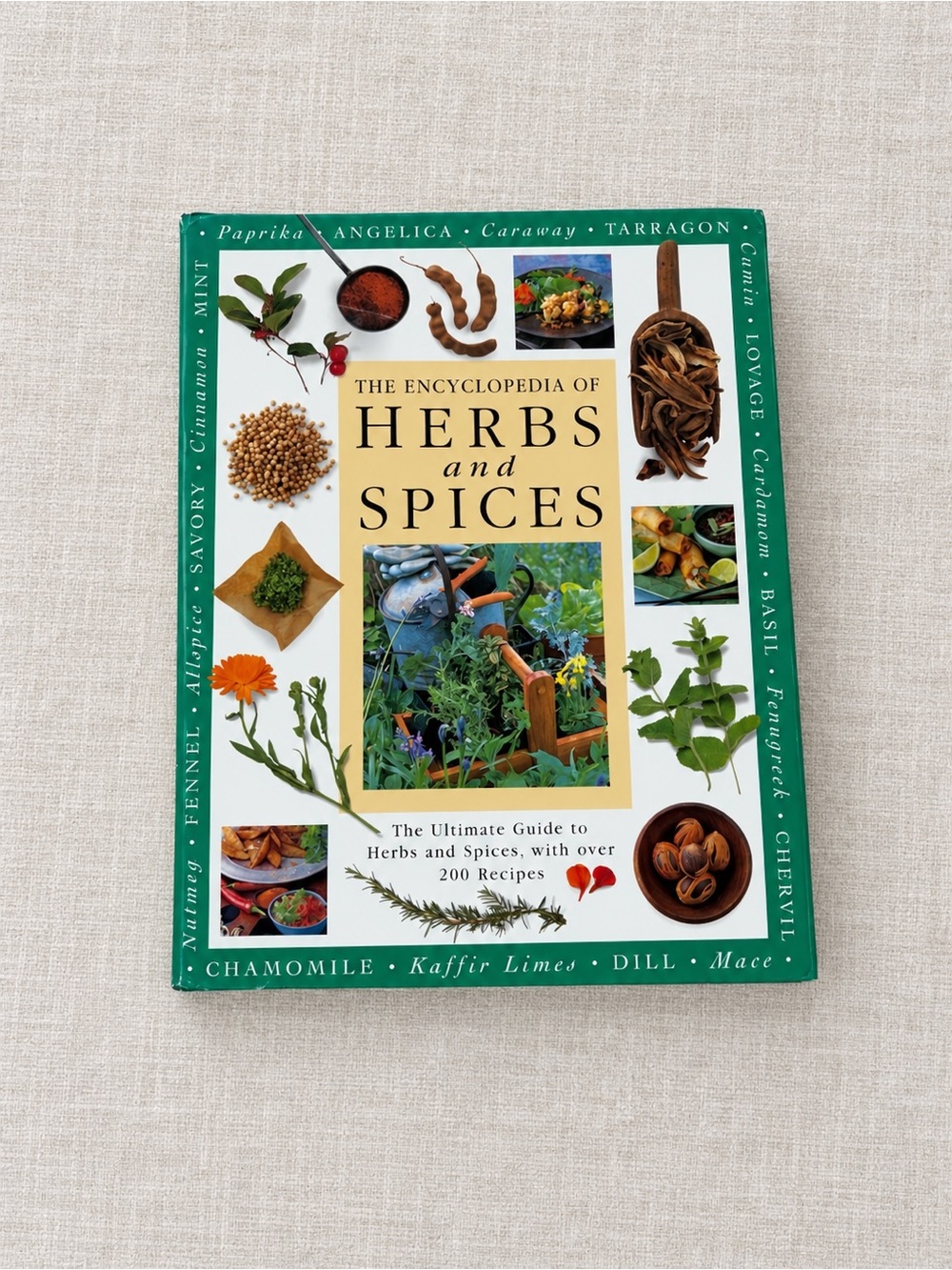 The Encyclopedia of Herbs and Spices Hardcover Cookbook 500+ Pages